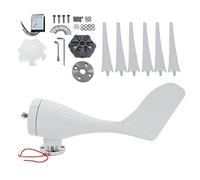 Estink Générateur d'éoliennes 100W Motor de 6 Lames Efficace pour Usage Domestique avec Contrôleur (DC24V)