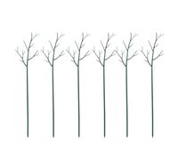 Estink Green Plant Support Stakes Easy Installation Support Sticks for House Trees and Flowers, Kit Complet avec des Clips d'orchidées (100cm)