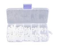 Estink Kit Assortiment de Vis, Boulons, Écrous et Rondelles, Polyamide, 150 Pièces, M2-M5