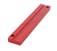 Estink Kit de Bloc d'épissage en Alliage en Aluminium pour Ruban de 1/4 de Pouce, Plaque d'épissage Stable et Ferme avec Ruban ', Petit et Compact pour les Amateurs ' du (rouge)
