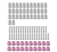 Estink Kit de Découpe Plasma, 90 Pièces, Buses et Électrodes, Accessoires pour Torche, Compatible avec Modèle #388