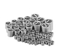 Estink Kit d'Inserts Filetés en Acier Inoxydable, 60 Pièces, Assortiment de Douilles Métriques M3-M12