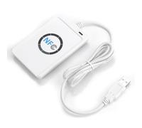 Estink Lecteur de Cartes à Puce NFC RFID ACR122U, Compatible ISO 14443 A/B, Lecteur et Graveur Intelligent