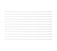 Estink Lignes d'auto-verrouillage Lourds 250lbs de Résistance à la Traction Câble Câble Nylon pour Intérieur Extérieur, 100pcs Blanc pour le Garage de Voyage (1000 mm)