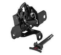 Estink Loquet de Capot avec Poignée de Traction compatible avec IV, Métal et Plastique Noir, Pièce de Rechange Automobile 1J0 823 509E