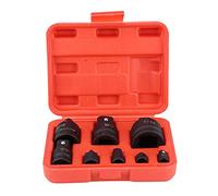 Estink Lot de 8 Adaptateurs de Douille à Choc, Réducteurs et Augmentateurs pour Cliquet, 1/4", 3/8", 1/2", 3/4", 1