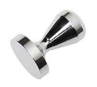 Estink Machine de café Manuelle Tamper en Acier Inoxydable Poignée Ergonomique de Base Plate pour la Machine à café Moderne (57,5 mm)