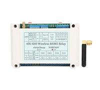 Estink Module de Relais sans Fil à 4 Canaux 4DI Relais Récepteur de l'émetteur pour la Carte d'extension PLC IO, Home Intelligente, de la sécurité, Pilote de Lumière LED (24V)