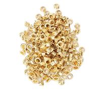 Estink Oeillets Dorés en Métal 4mm, 250pcs, Kit pour Chaussures, Ceinture, Sac, Étiquette, Vêtements, Scrapbook