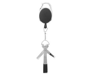 Estink Outil Multifonctionnel de Pêche à la Mouche, Coupe-Ligne Rétractable avec Nœud Rapide, Clipper Nipper