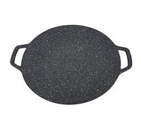 Estink Plaque de Manche de Barbecue Rond sans Fumée - Pan de Gril à Barbecue Pratique pour Nettoyage Facile - Application Large (30cm)