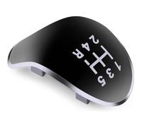 ESTINK Pommeau de levier de vitesse Couvercle de capuchon de tête de pommeau de vitesse de voiture à 5 vitesses pour Ford Fiesta