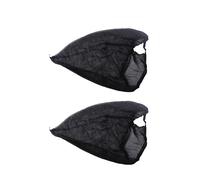Estink Porte de Voiture Sunshades Souleurure Ajustement pour la Protection du Soleil Couvercle de Fenêtre Latérale en Filet Noir pour la Prévention des Rayons (Devant)