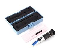 Estink Réfractomètre 4-en-1 pour Antigel, Testeur de Liquide de Refroidissement avec ATC, Analyseur de Batterie Acide pour Voiture