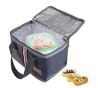 Estink Sac Thermique Déjeuner, Conteneur réfrigéré Thermique de Sac de Voyage de nourriture de Pique-nique d'École de Voyage de Sac à Lunch de Sac, 23 x 15 x 16cm