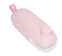 Estink Scellant à Main Smart Heat Sac Sceller USB Chargeur d'étanchéité Outil de Coupe pour la Fraîcheur des Sacs de Collations (PINK)