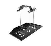 Estink Support de Batterie Universel en Métal pour Voiture, Bac Réglable avec Pince, Plage 135-190 mm