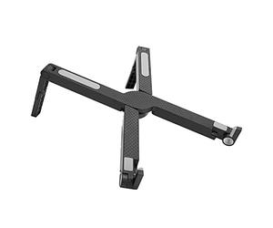 Estink Support pour Ordinateur Portable pour Tablette, Support de Base pour Ordinateur Portable Pliable Portable, Support Réglable Résistant aux Rayures(Noir)