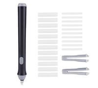 Estink Tenwin Gomme Électrique Automatique à Piles avec 22 Recharges, Noir