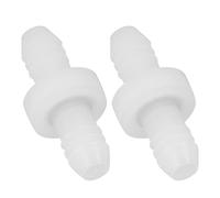 Estink Valbot à Contre-ruban 3/8 Pouces 10 Mm Plastique 1 Way Water Non Retour, Matériau Durable, Largement utilisé dans l'industrie des Machines, Empêche le Reflux d'air comprimé (CDDV6)