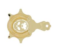 Estink Vassette Professionnelle de Bar en Acier Inoxydable - Cocktail Multifonctionnel Cocktail Verbe pour le Bar à Domicile, Passoire de Barman pour des Purs et Clairs (GOLD)