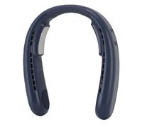 Estink Ventiz à Cou Portable Portable Semi-conducteur Double Refroidissement pour les Journées d'été Chaudes Bureau Extérieur Voyage Plage Camping Silencieux Alliage ABS Rechargeable Trois Niveaux