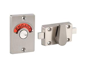 Estink Verrou Indicateur de Confidentialité pour Porte de Toilettes avec Vis Incluses