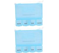 Estipharm Pilulier hebdomadaire rectangulaire 1 jour 2x1 pc(s)