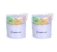 Estipharm Pilulier hebdomadaire rond 1 semaine Accessoire(S) 2x1 pc(s)