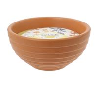 ESTIVADE-Bougie citronnelle pot terracotta Estivade coloris jaune en cire Denis & Fils - diamètre 11 x 6 cm