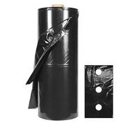 ESTO Toile de paillage pas 40, différentes tailles jusqu'à 1000 mètres, bâche noire film paillage élastique tissu anti-mauvaises herbes 80 cm/100 m