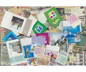 Estonie 25 Divers Timbres à partir de 1991 (Timbres pour Les collectionneurs)