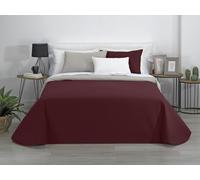 Estoralis - AVA | Couvre lit matelassé Doux et léger | Tissu matelassé réversible | Rouge/Beige | pour lit de 105 cm. (200 x 270 cm. (Largeur par Hauteur) pour Toutes Les Saisons