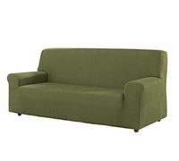 Estoralis Berta Housse de Canapé Elastique, Tissu, Vert, 4 Places