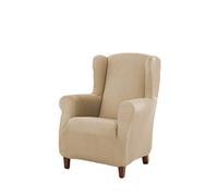 Estoralis | Berta | Housse de Chaise à Oreilles| Tissu élastique Maquillage | pour Fauteuil à Oreilles de 70 à 110 cm. | Protecteur de Chaise à Oreilles | Adaptable à Tous Types Fauteuil à Oreilles