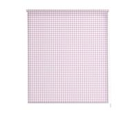 Estoralis | Cuisine | Store Enrouleur Moderne | Tissu translucide imprimé | Vichy-2 Rose | 90 x 180 cm. (Largeur/Hauteur) Taille du Tissu 87 x 175 cm. | Stores pour fenêtres et Portes