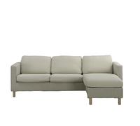 Estoralis | Java | Housse d'assise et de Dossier pour canapé et Fauteuil | Tissu Super élastique C/ 01 Naturel | Taille M (Entre 50-85 cm x 65-95 cm et 10-20 cm de Haut) | Super réglable