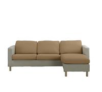 Estoralis | Java | Housse d'assise et de Dossier pour canapé et Fauteuil | Tissu Super élastique C/ 06 Beige | Taille S (Entre 50-85 cm x 45-65 cm et 10-20 cm de Haut) | Super réglable