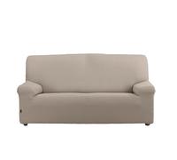 Estoralis | Java | Housse de Fauteuil | Tissu Super élastique C/ 07 Taupe | pour Fauteuil 1 Place de 70 à 110 cm. | Protecteur de qualité | Adaptable à Tous Types de fauteuils