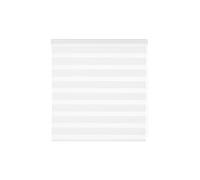 Estoralis | Sansa | Store Enrouleur Jour Nuit - Double Tissu Cassette décorative | Blanc | 145 x 180 cm. (Largeur/Hauteur) Taille du Tissu 142 x 175 cm. | Stores pour fenêtres et Portes