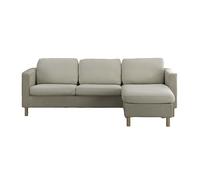 Estoralis | Sumatra | Housse d'assise et de Dossier pour canapé et Fauteuil | Tissu Super élastique C/ 01 Naturel | Taille L (Entre 50-85 cm x 95-130 cm et 10-20 cm de Haut) | Super réglable