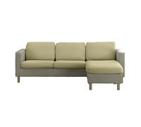 Estoralis | Sumatra | Housse d'assise et de Dossier pour canapé et Fauteuil | Tissu Super élastique C/ 02 Crème | Taille M (Entre 50-85 cm x 65-95 cm et 10-20 cm de Haut) | Super réglable