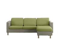 Estoralis | Sumatra | Housse d'assise et de Dossier pour canapé et Fauteuil | Tissu Super élastique C/ 05 Vert | Taille M (Entre 50-85 cm x 65-95 cm et 10-20 cm de Haut) | Super réglable