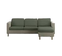 Estoralis | Sumatra | Housse d'assise et de Dossier pour canapé et Fauteuil | Tissu Super élastique C/ 12 Vert Foncé | Taille M (Entre 50-85 cm x 65-95 cm et 10-20 cm de Haut) | Super réglable