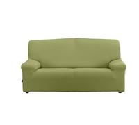 Estoralis | Sumatra | Housse de canapé | Tissu Super élastique C/ 05 Vert | pour canapé 4 Places de 220 à 260 cm. | Protecteur de qualité | Adaptable à Tous Types de canapés
