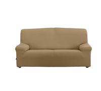 Estoralis | Sumatra | Housse de canapé | Tissu Super élastique C/ 06 Beige | pour canapé 2 Places de 120 à 170 cm. | Protecteur de qualité | Adaptable à Tous Types de canapés