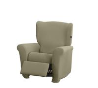 Estoralis | Sumatra | Housse de Fauteuil Relax | Tissu Super élastique C/ 08 Lin | pour Fauteuil Relax de 70 à 90 cm. | Protecteur de qualité | Adaptable à Tous Types de fauteuils Relax