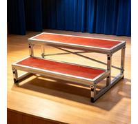 Estrade Chorale Portable Plateforme Chœur Marches Graduées Pupitre