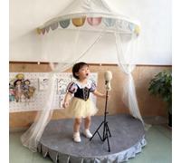 Estrade Petite Scène de Performance pour Enfants, Discours/Chants Scène Portable, Plateforme d'Événements avec Tapis, Plateforme de Spectacle Riser de Batterie(H15cm(5 7/8"),Dia 100cm (39 3/8"))