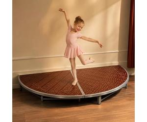 Estrade Scène Pour Spectacles D'enfants Portable Pour Spectacles Scolaires | Plateforme Scénique Semi-Circulaire, Capacité De Charge De 500kg, Pour Prises Parole Et Chants(180cm/70.9 in)